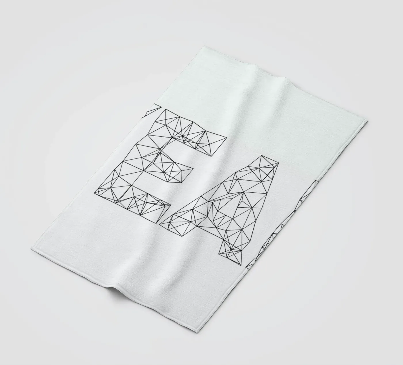Yeah fleece blanket by Studio Nahili