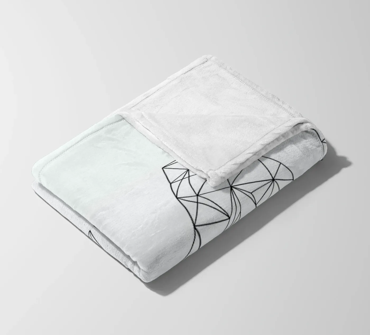 Yeah fleece blanket by Studio Nahili