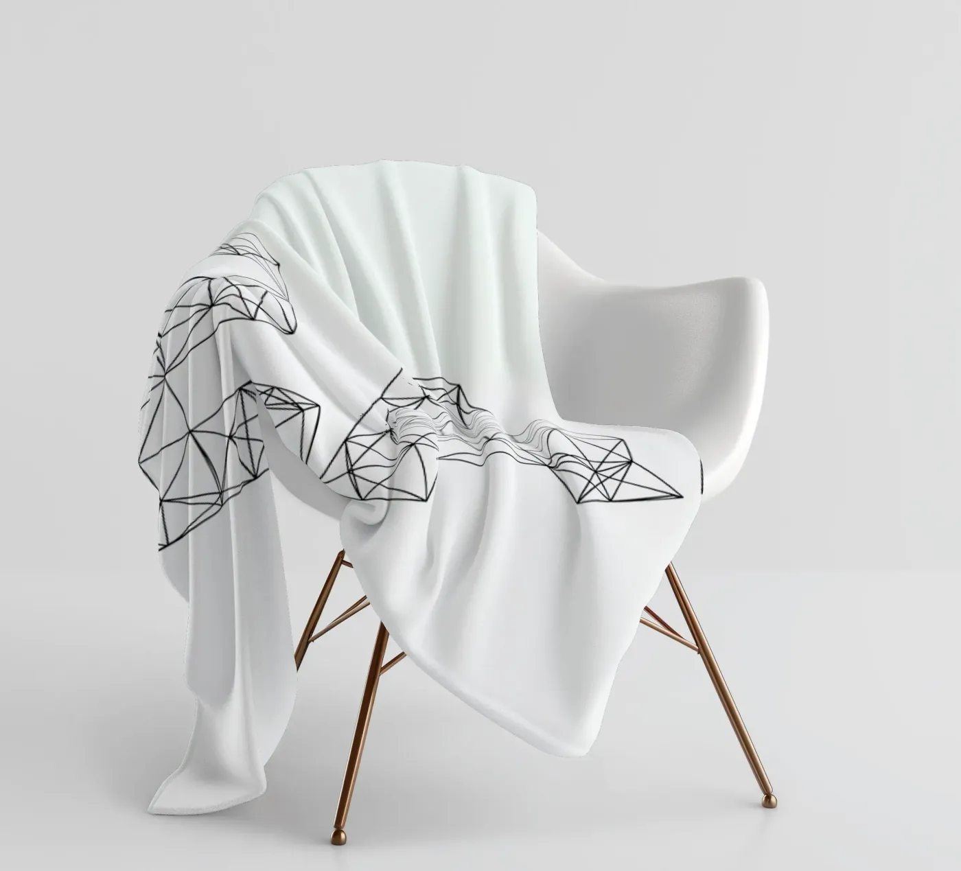 Yeah fleece blanket by Studio Nahili