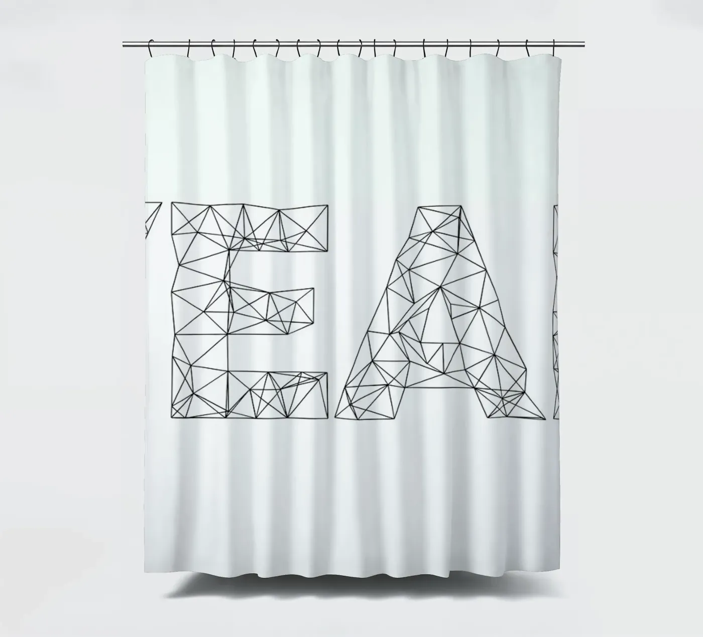 Yeah douchegordijn van Studio Nahili