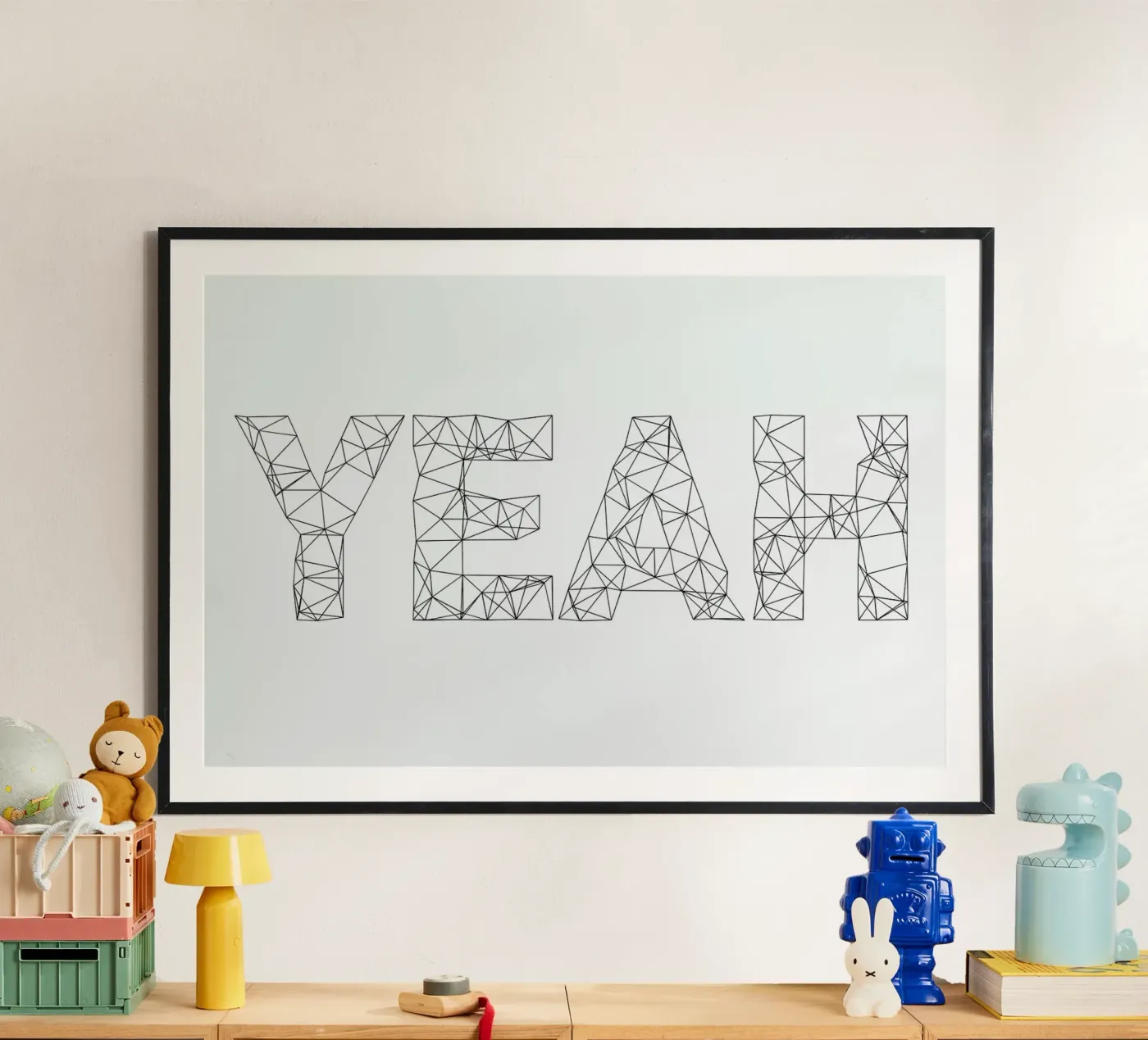 Yeah poster van Studio Nahili