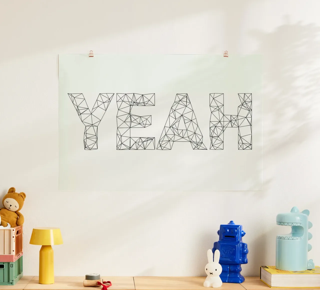 Yeah poster van Studio Nahili