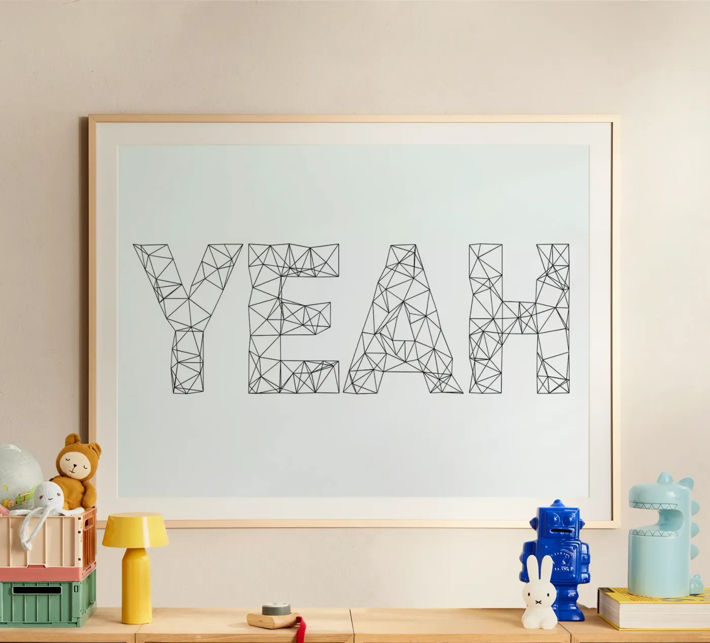 Yeah Poster von Studio Nahili
