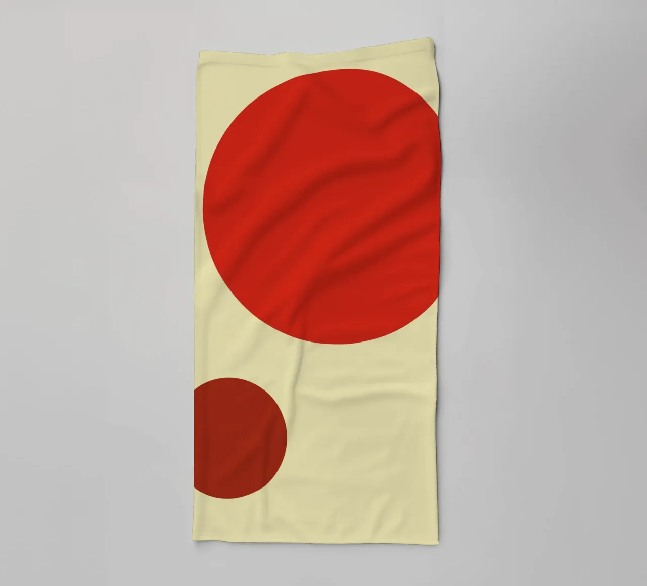Minimalist geometry art towel by Whole©