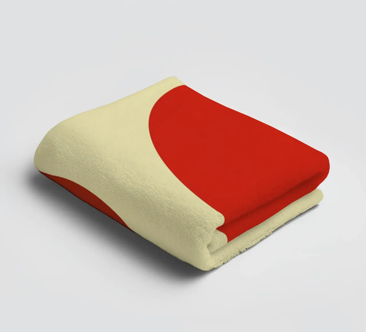 Minimalist geometry art towel by Whole©