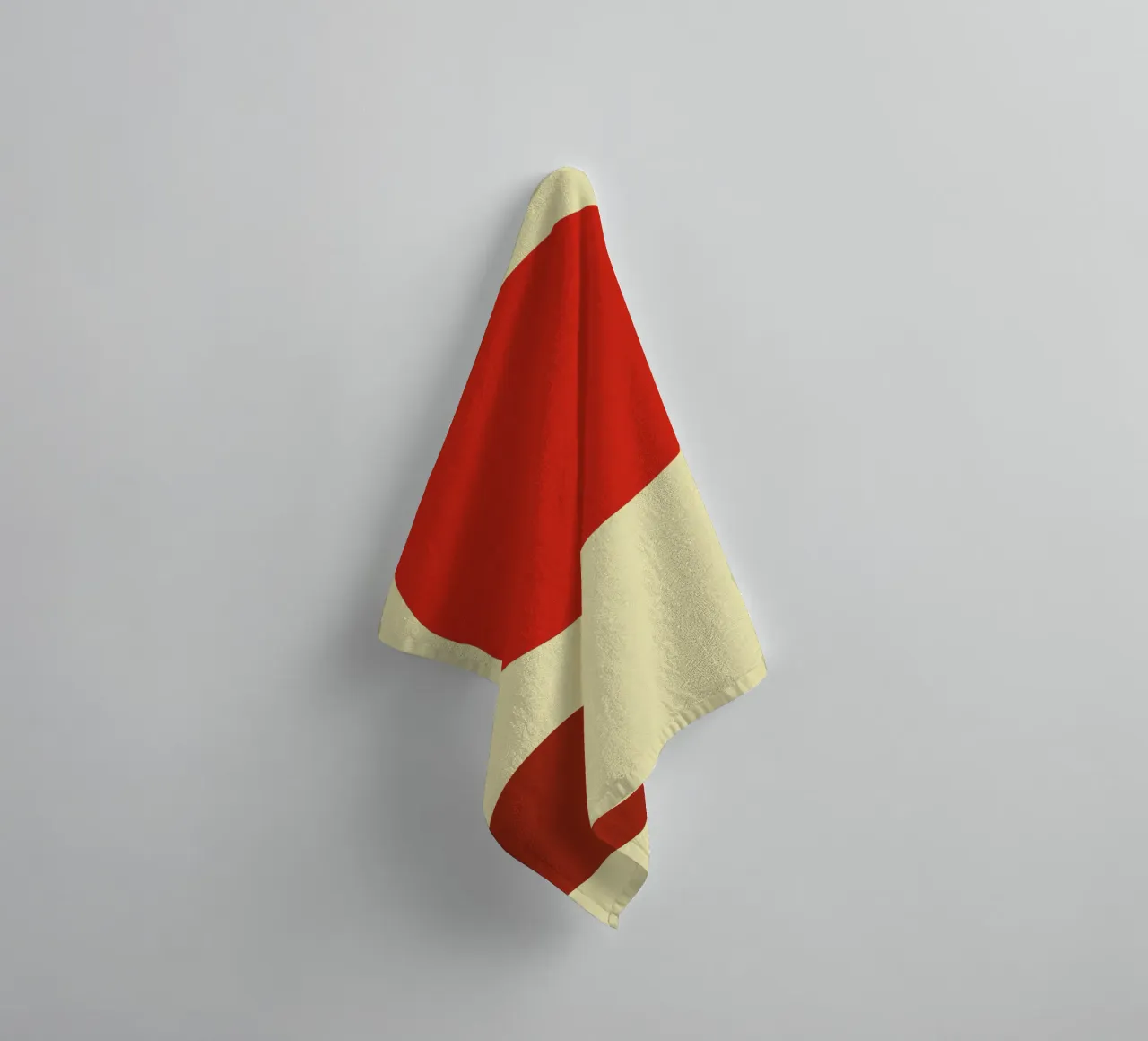 Minimalist geometry art towel by Whole©