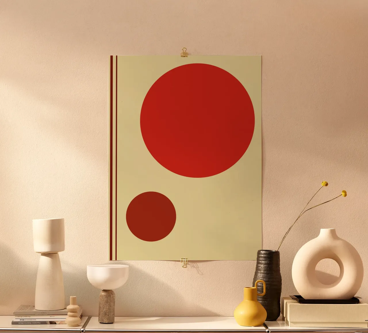 Minimalist geometry art hahnemühle by Whole©