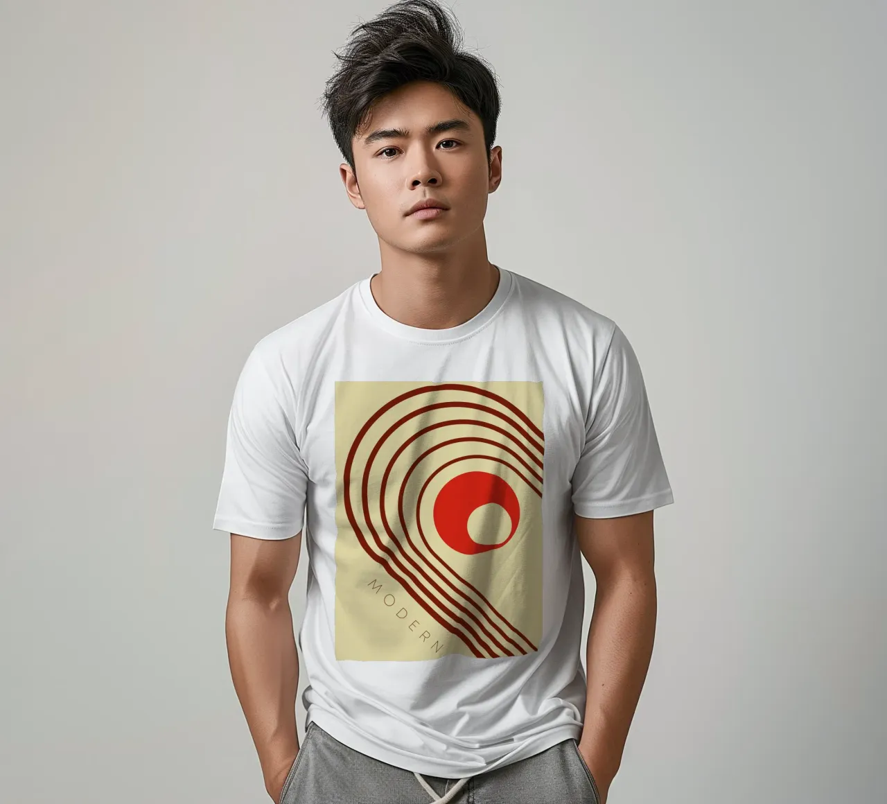 Design moderno e retrò t-shirt da Whole©