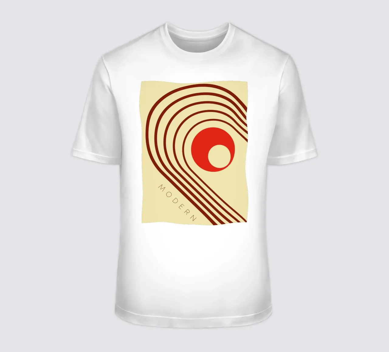 Design moderno e retrò t-shirt da Whole©