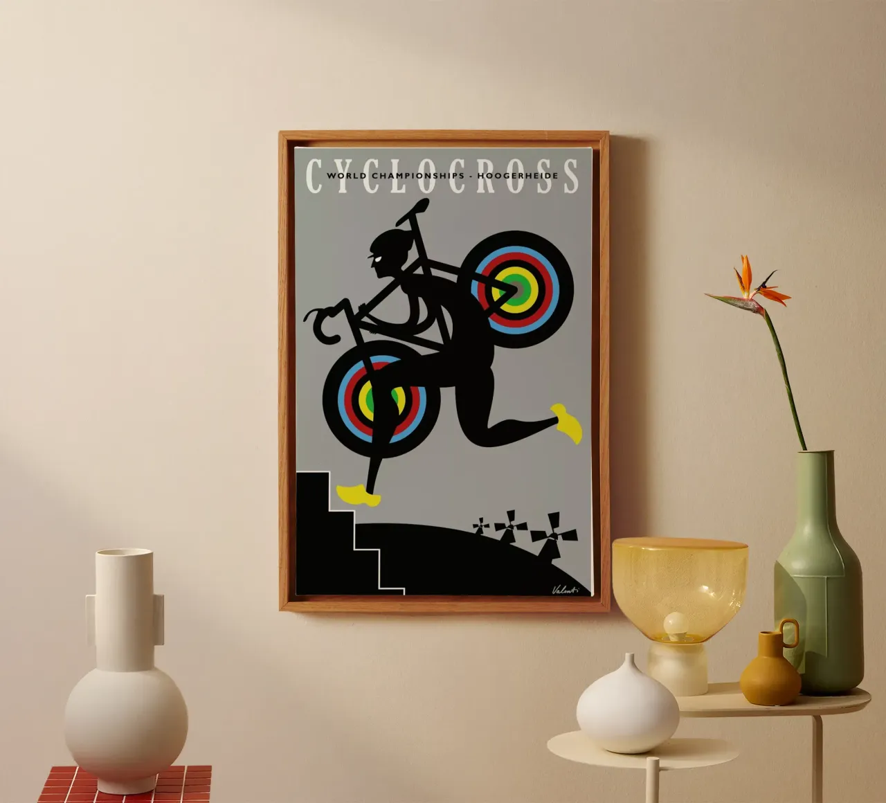Hoogerheide canvas met Baklijst van Michael Valenti