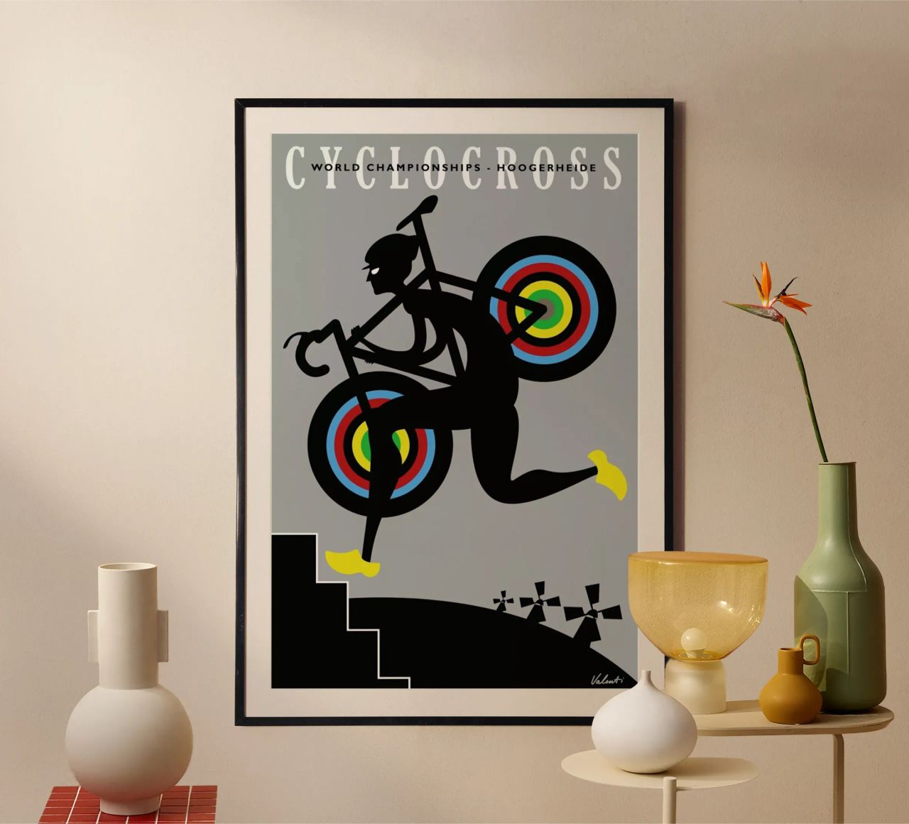 Hoogerheide poster by Michael Valenti