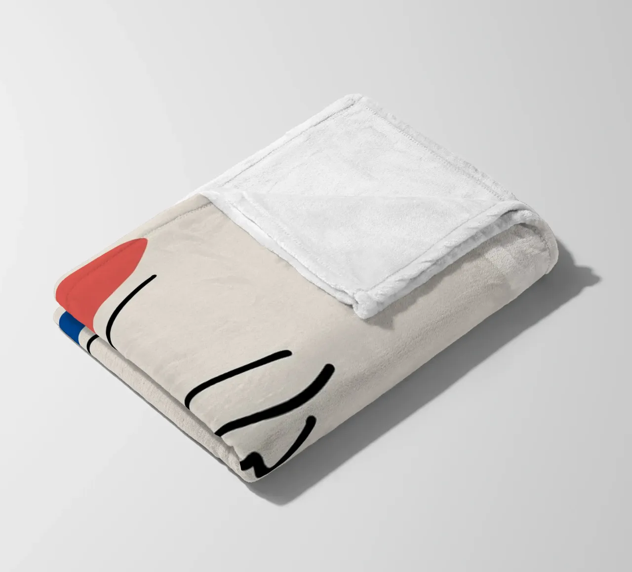 Ritratto moderno in linea coperta in pile da Whole©
