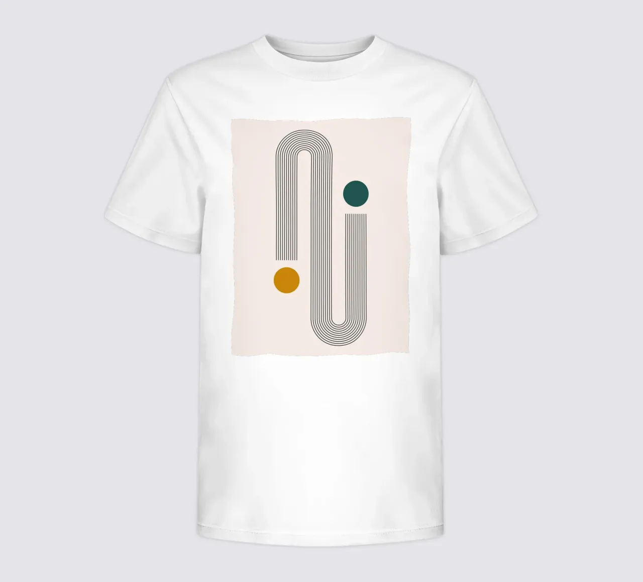 Art abstrait linéaire Minimaliste t-shirt enfant de Whole©