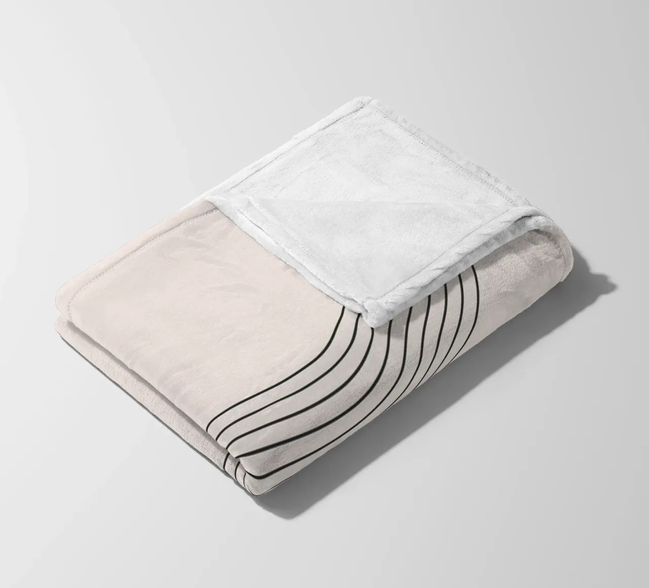 Design lineare e minimalista dell'arco coperta in pile da Whole©