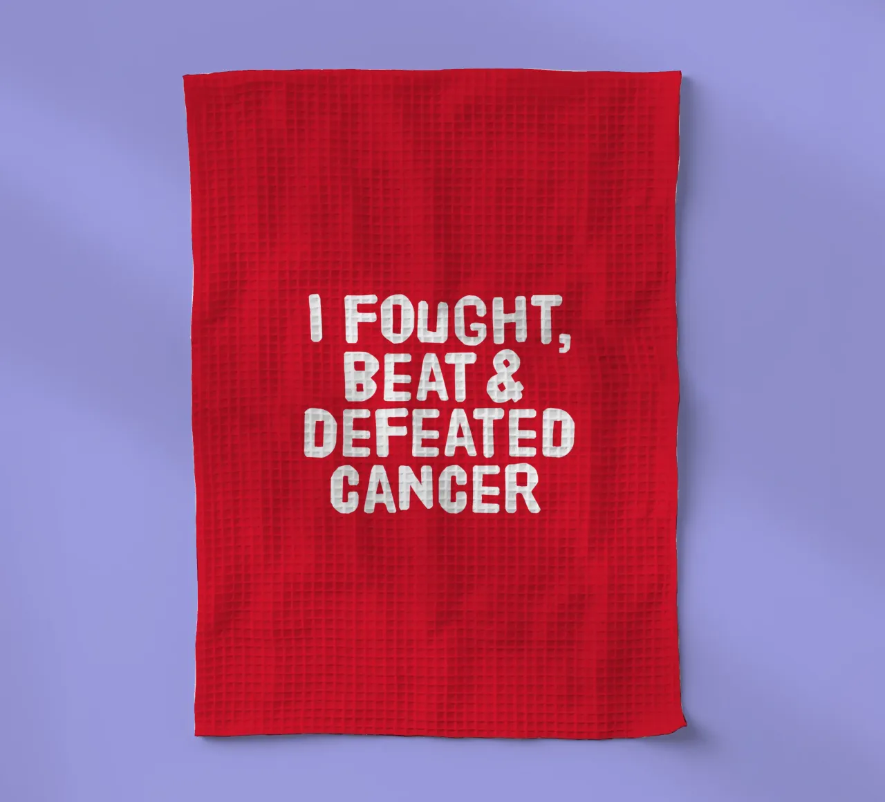 I fought, beat and defeated cancer canovaccio da cucina da happieeagle