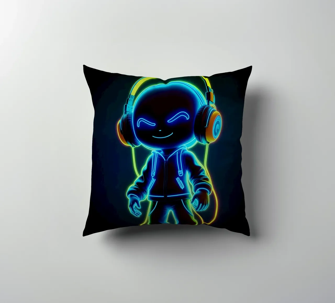 Stickman in cuffia cuscino da MakArena