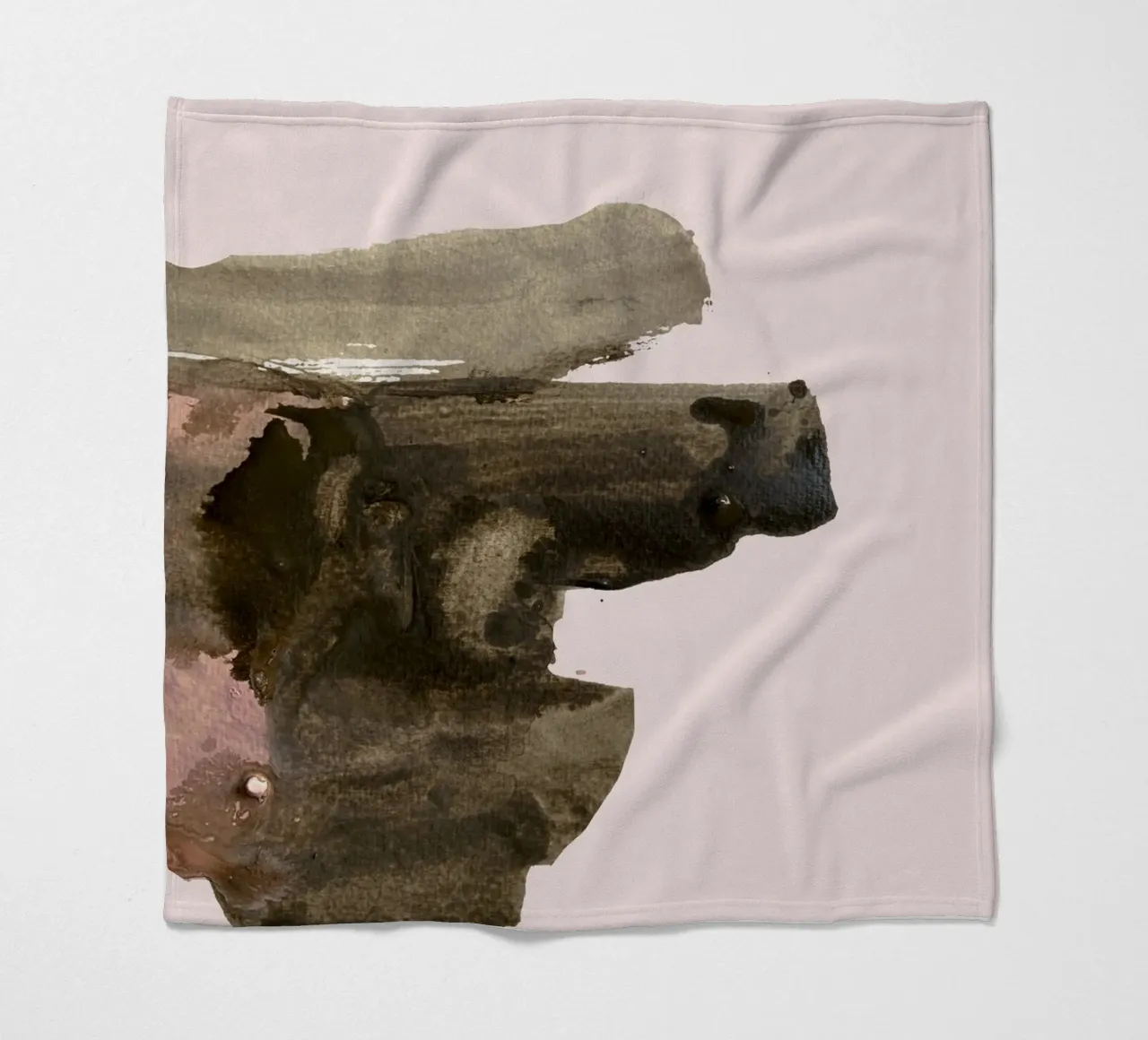 Abstract 02 fleece blanket by nileshkikuuchise