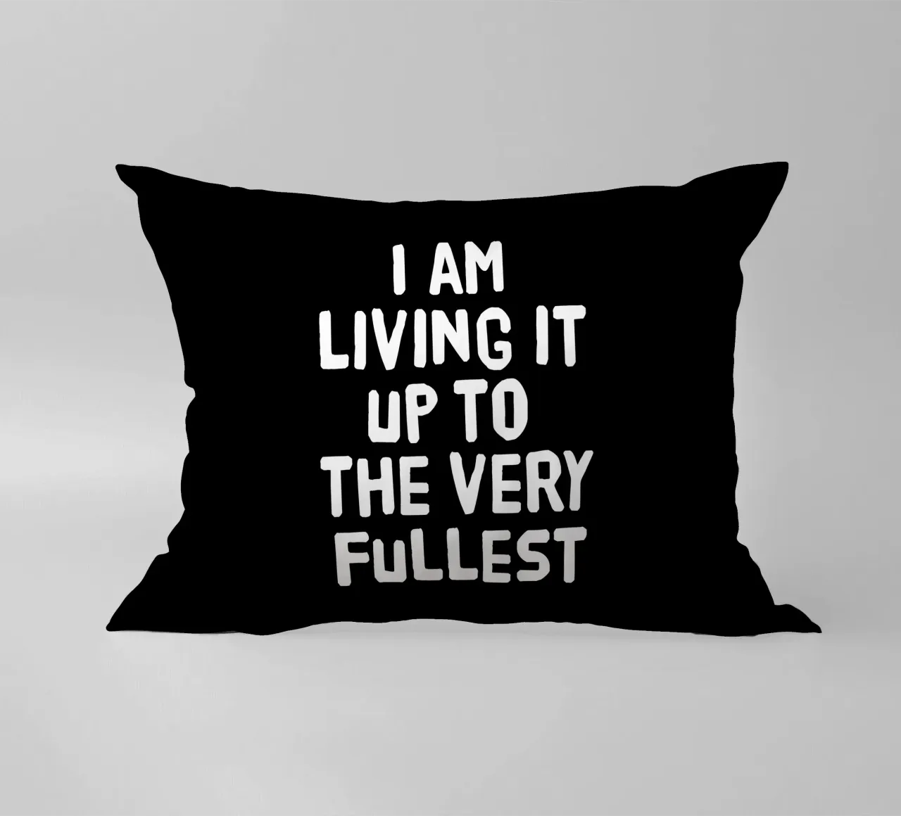 I am living it up to the fullest cuscino da happieeagle
