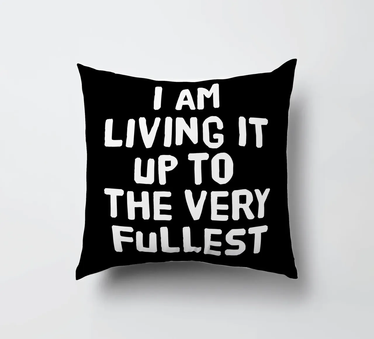 I am living it up to the fullest cuscino da happieeagle
