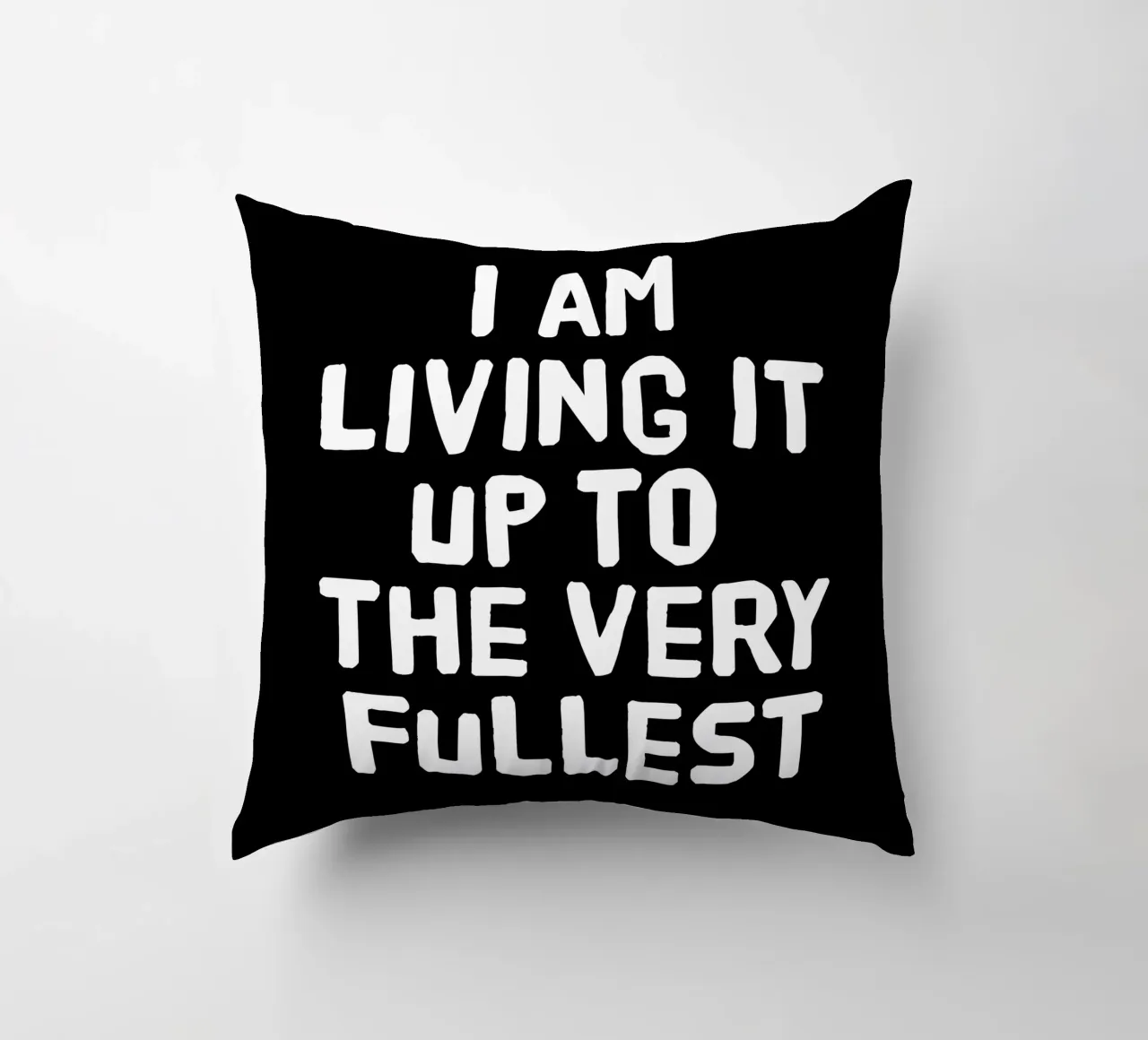 I am living it up to the fullest cuscino da happieeagle