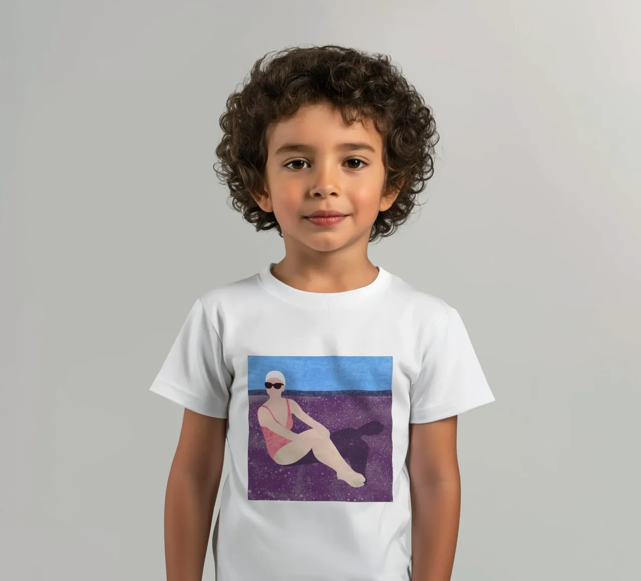 Poolside t-shirt bambini da Laura O'Connor
