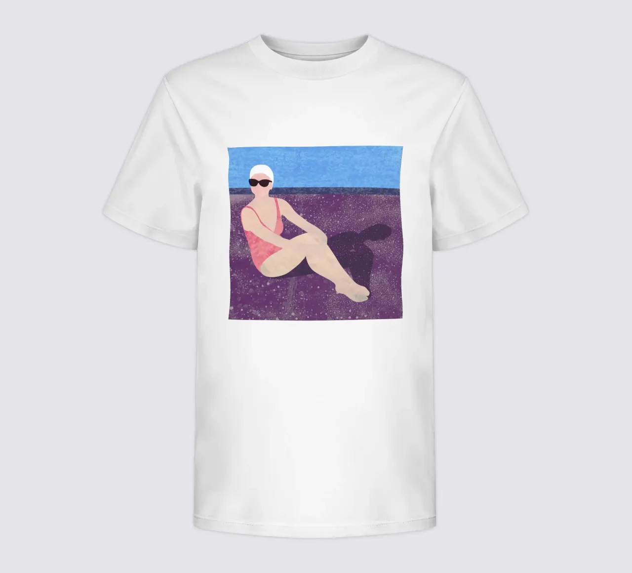 Poolside t-shirt bambini da Laura O'Connor