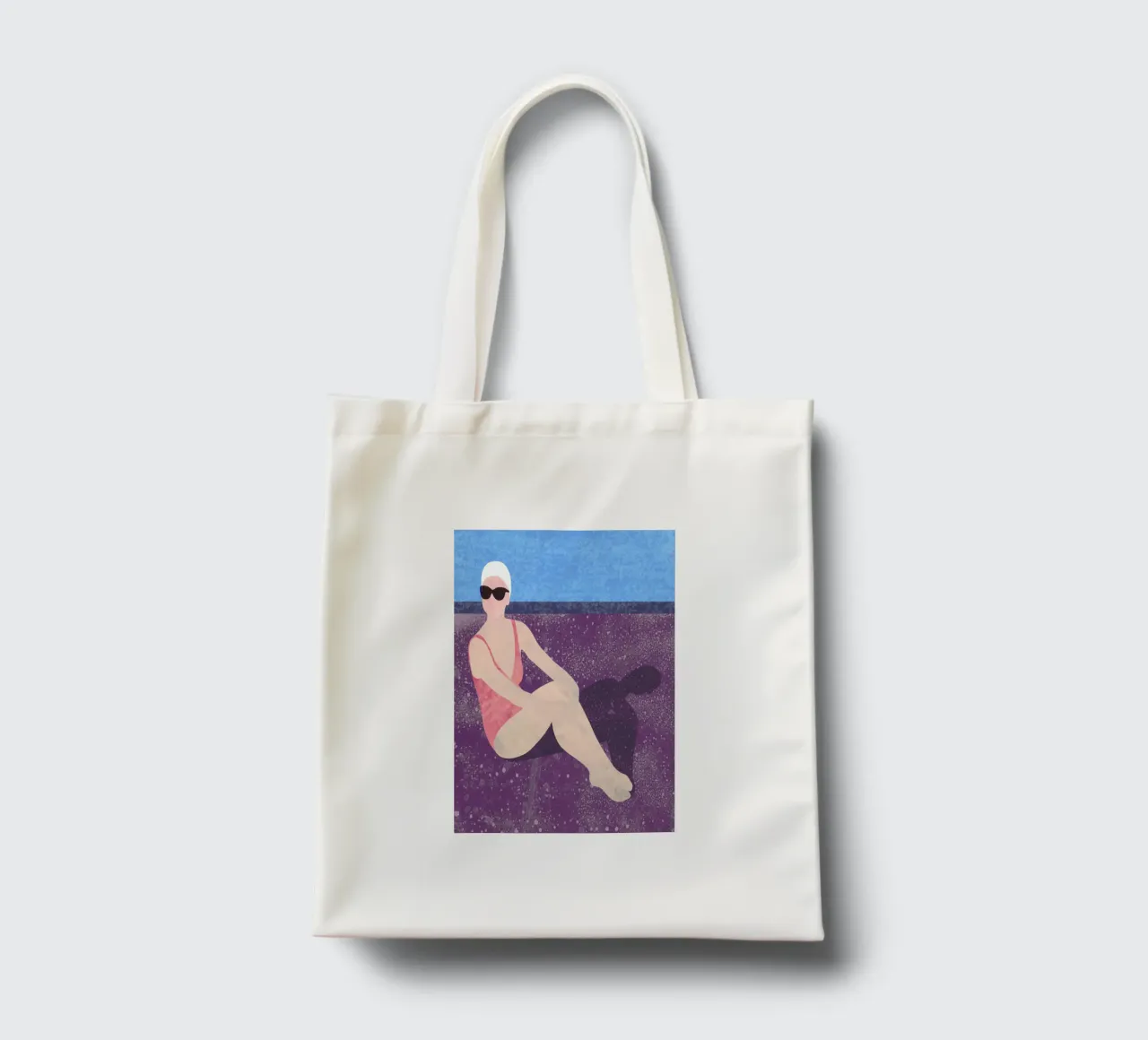 Poolside tote bag by Laura O'Connor