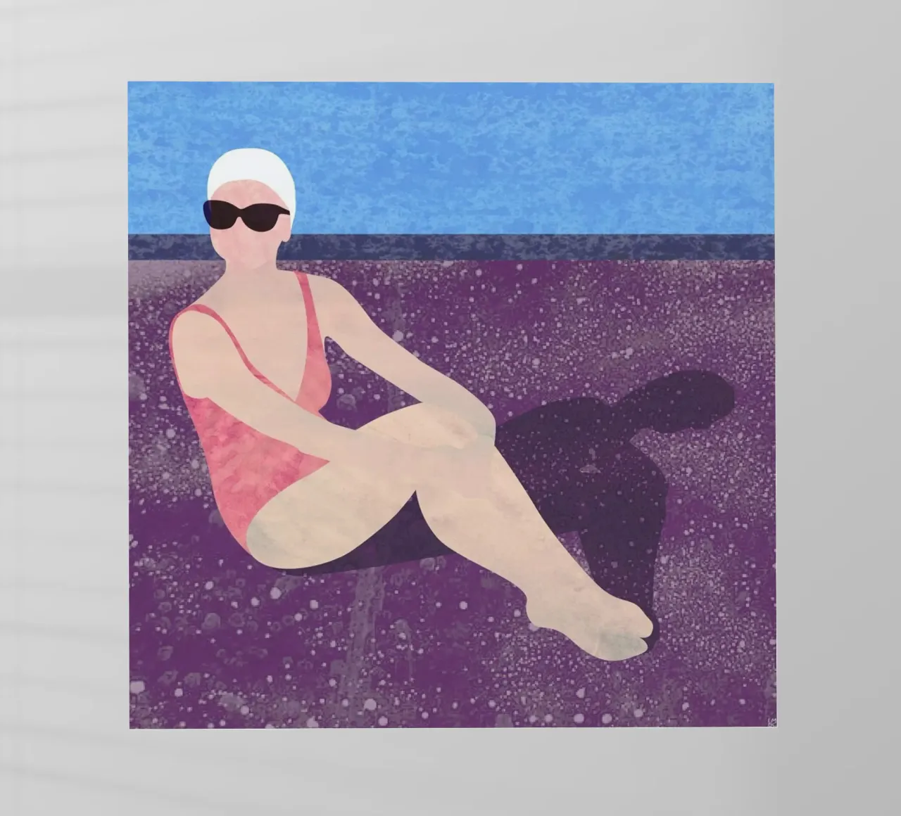 Poolside pellicola backlit da Laura O'Connor