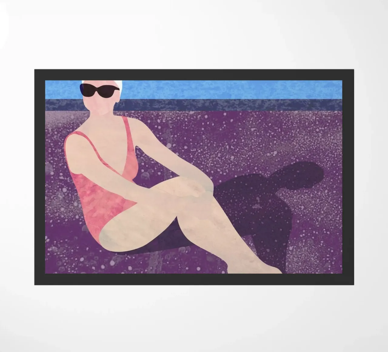 Poolside deurmat van Laura O'Connor