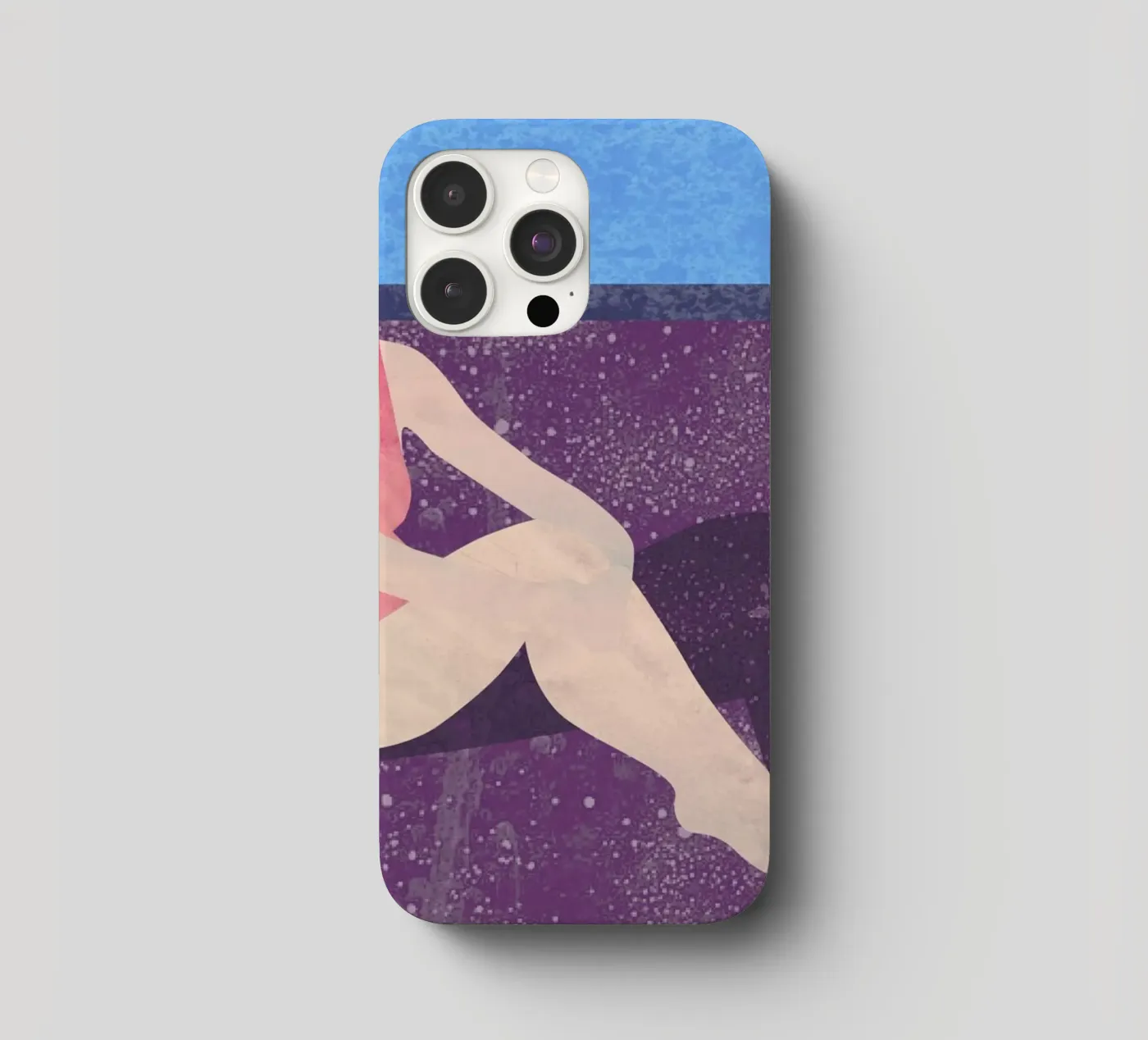 Poolside iphone case by Laura O'Connor