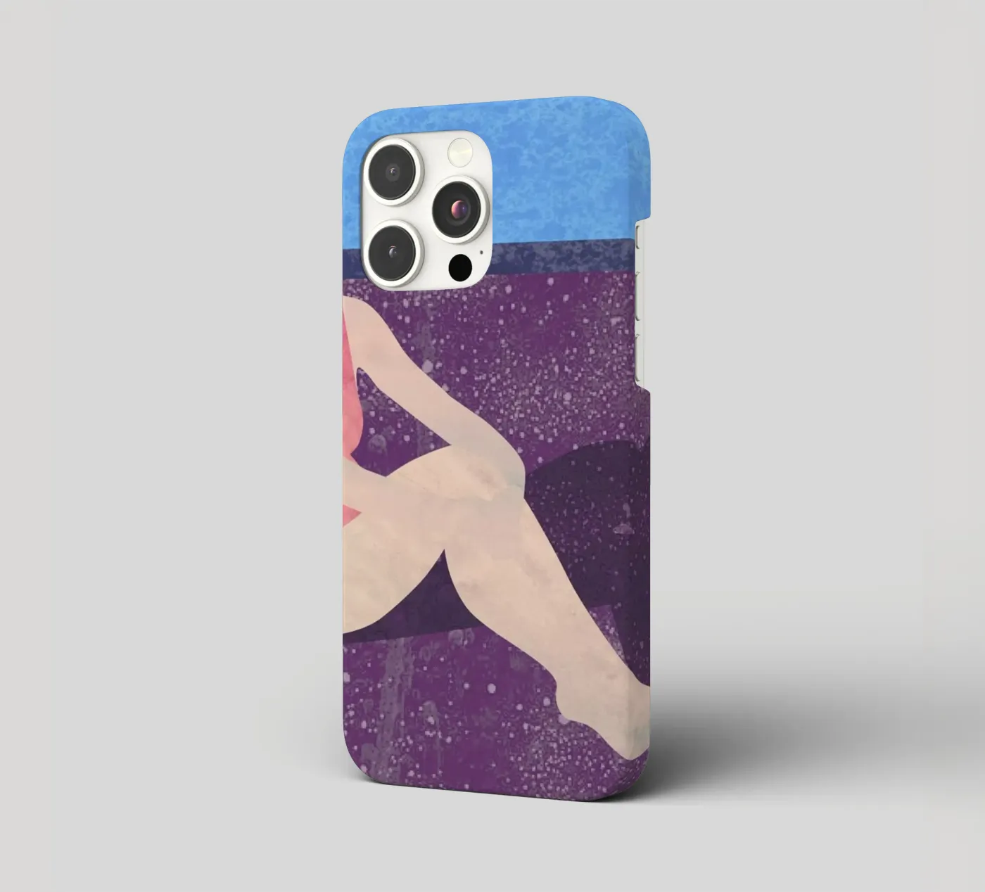 Poolside iphone case by Laura O'Connor