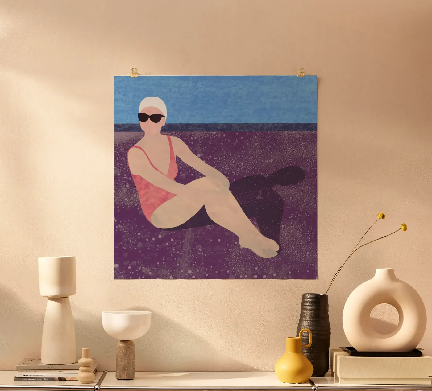 Poolside poster van Laura O'Connor