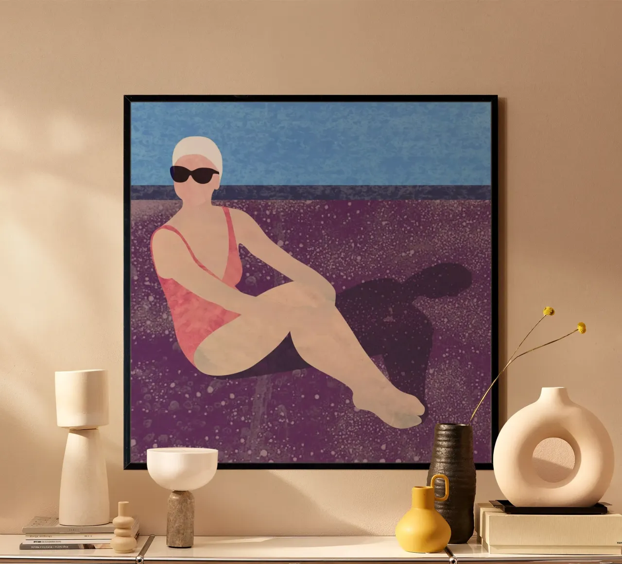 Poolside poster da Laura O'Connor