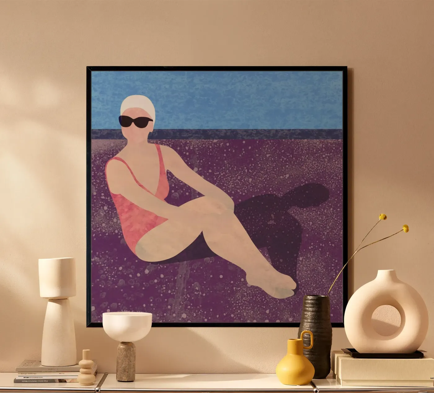 Poolside poster van Laura O'Connor