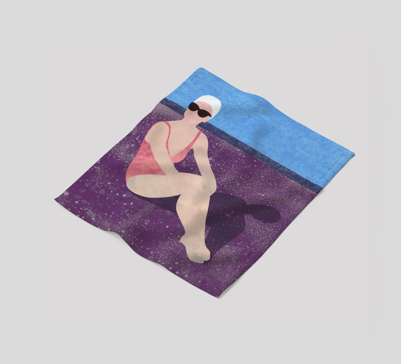 Poolside coperta in pile da Laura O'Connor