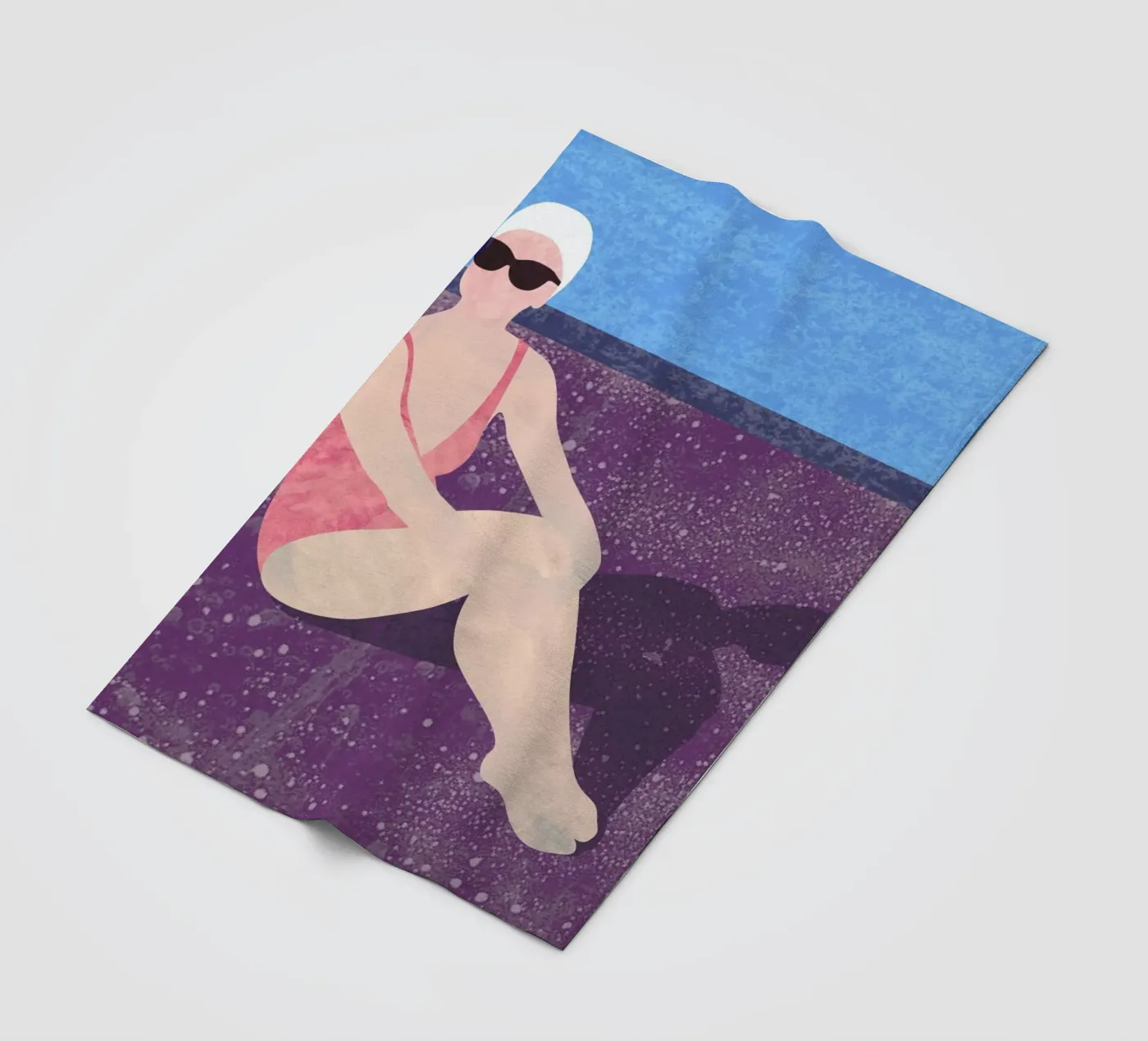 Poolside Fleecedecke von Laura O'Connor