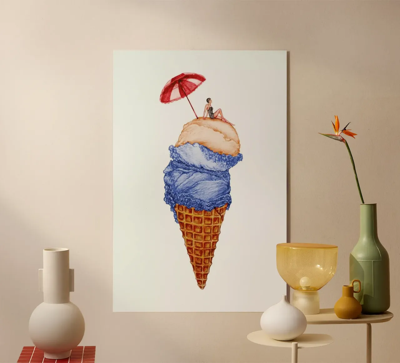 Summer Vacation plexiglass da Laura O'Connor