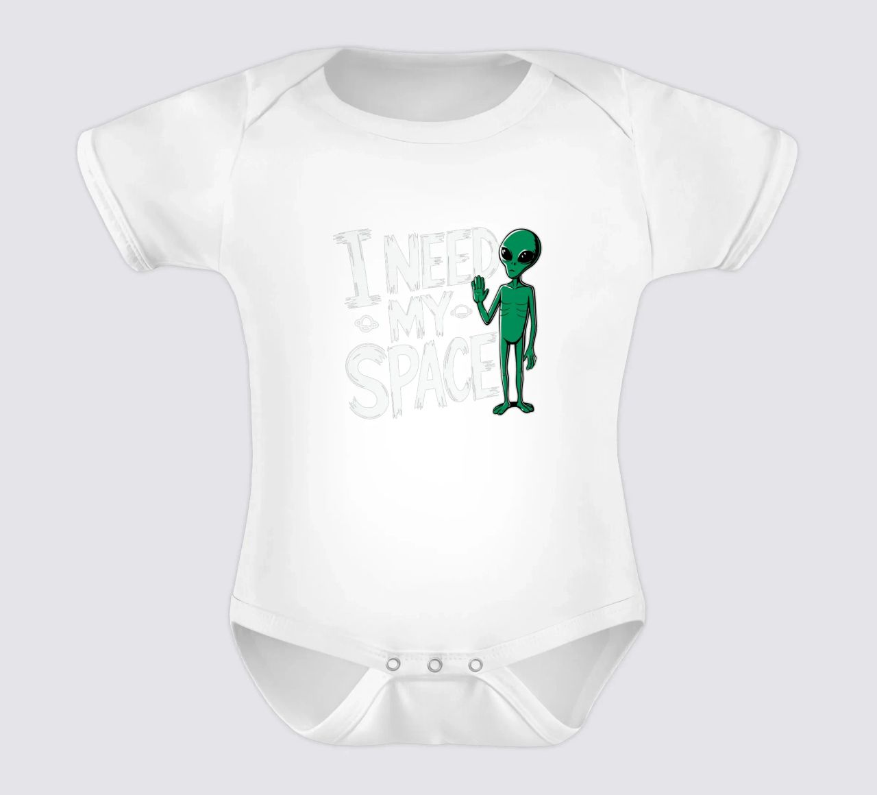 I Need My Space body neonato maniche corte da edsonramosart