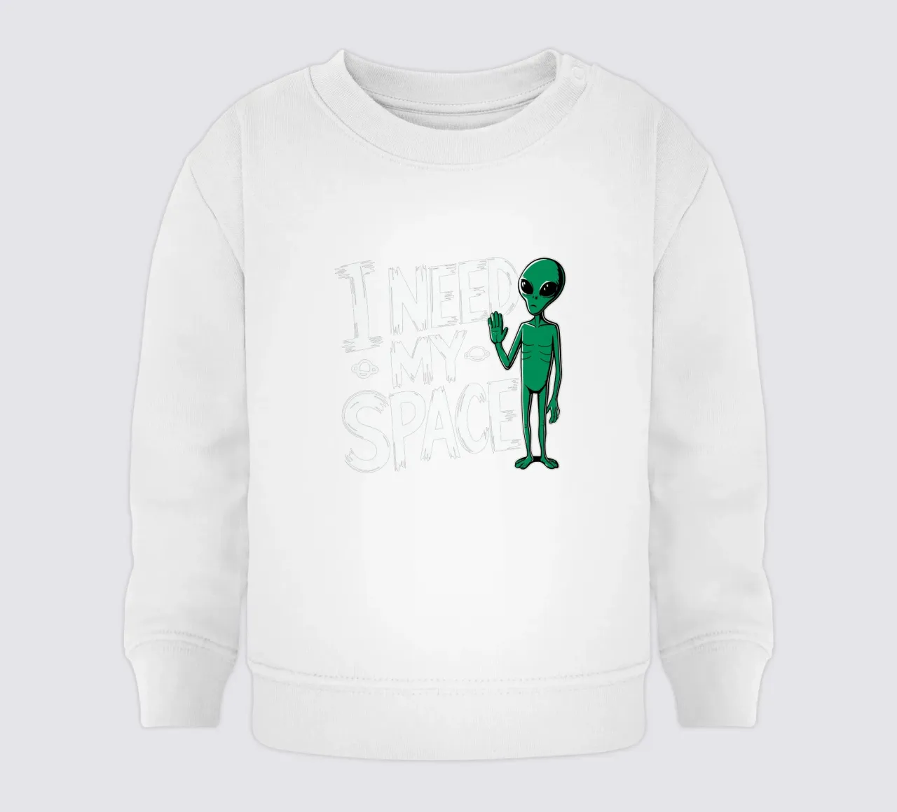 I Need My Space felpa neonato da edsonramosart