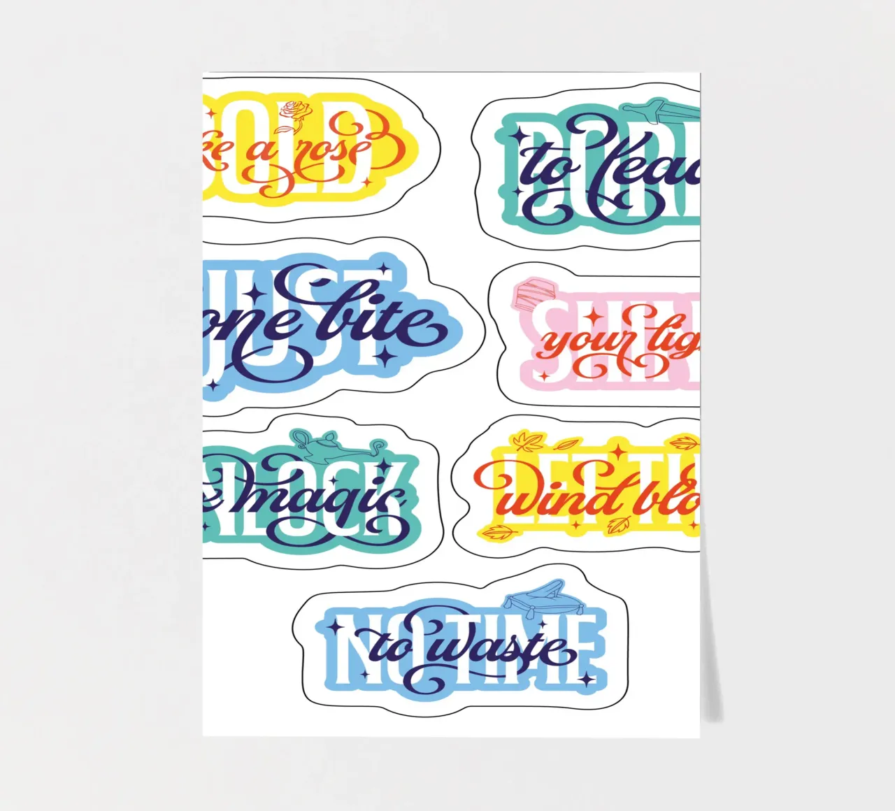 empowered Prinzessinnen sticker sheet by DISNEY PRINCESS - Sticker Shop