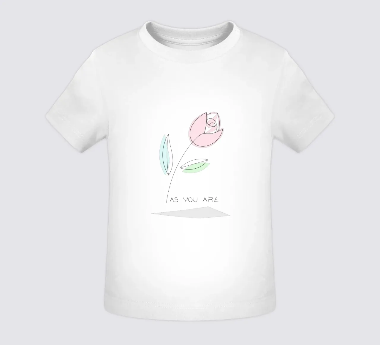 Tulip - as you are maglietta neonato da natural neutral