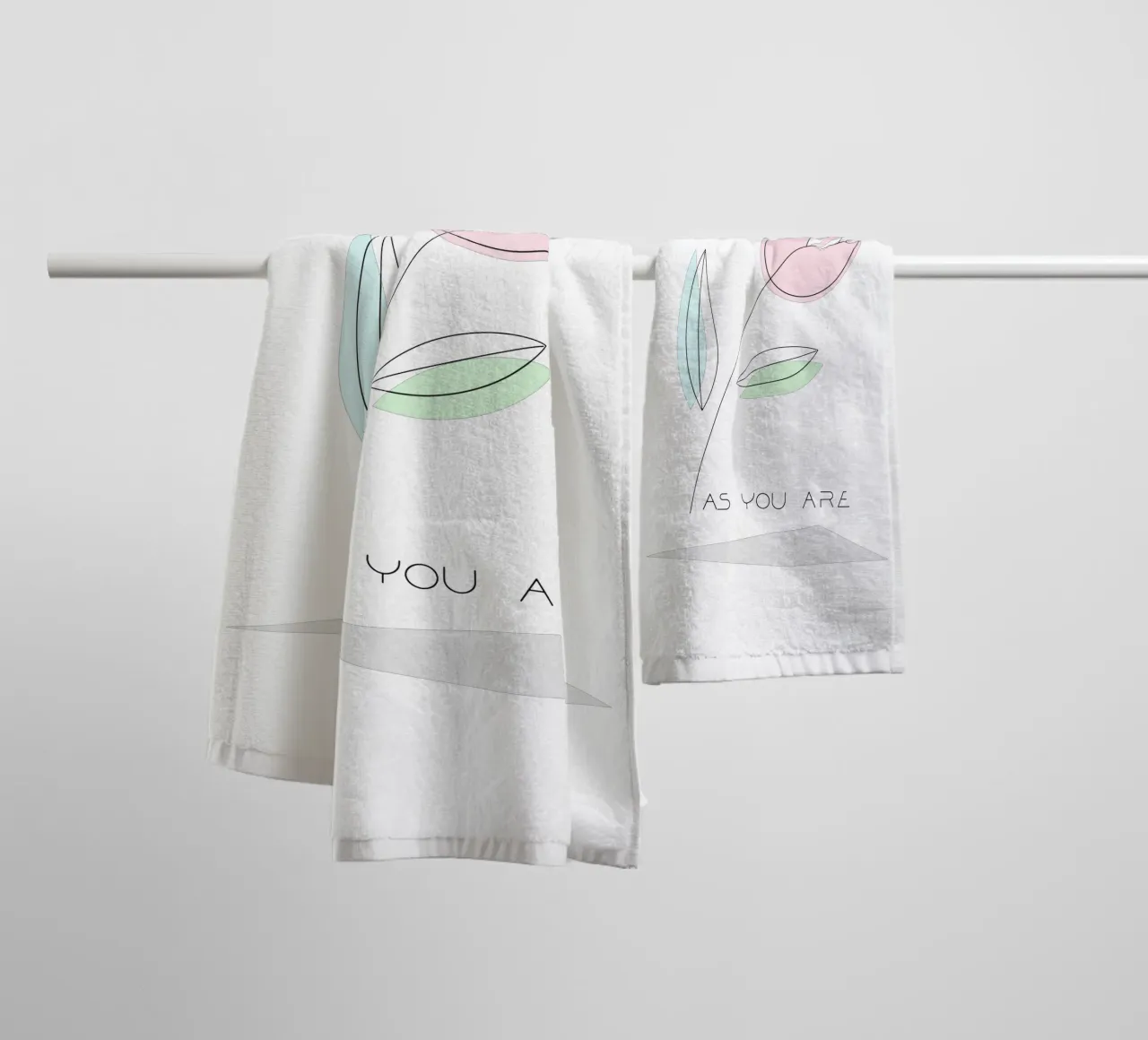 Tulip - as you are asciugamano da bagno da natural neutral