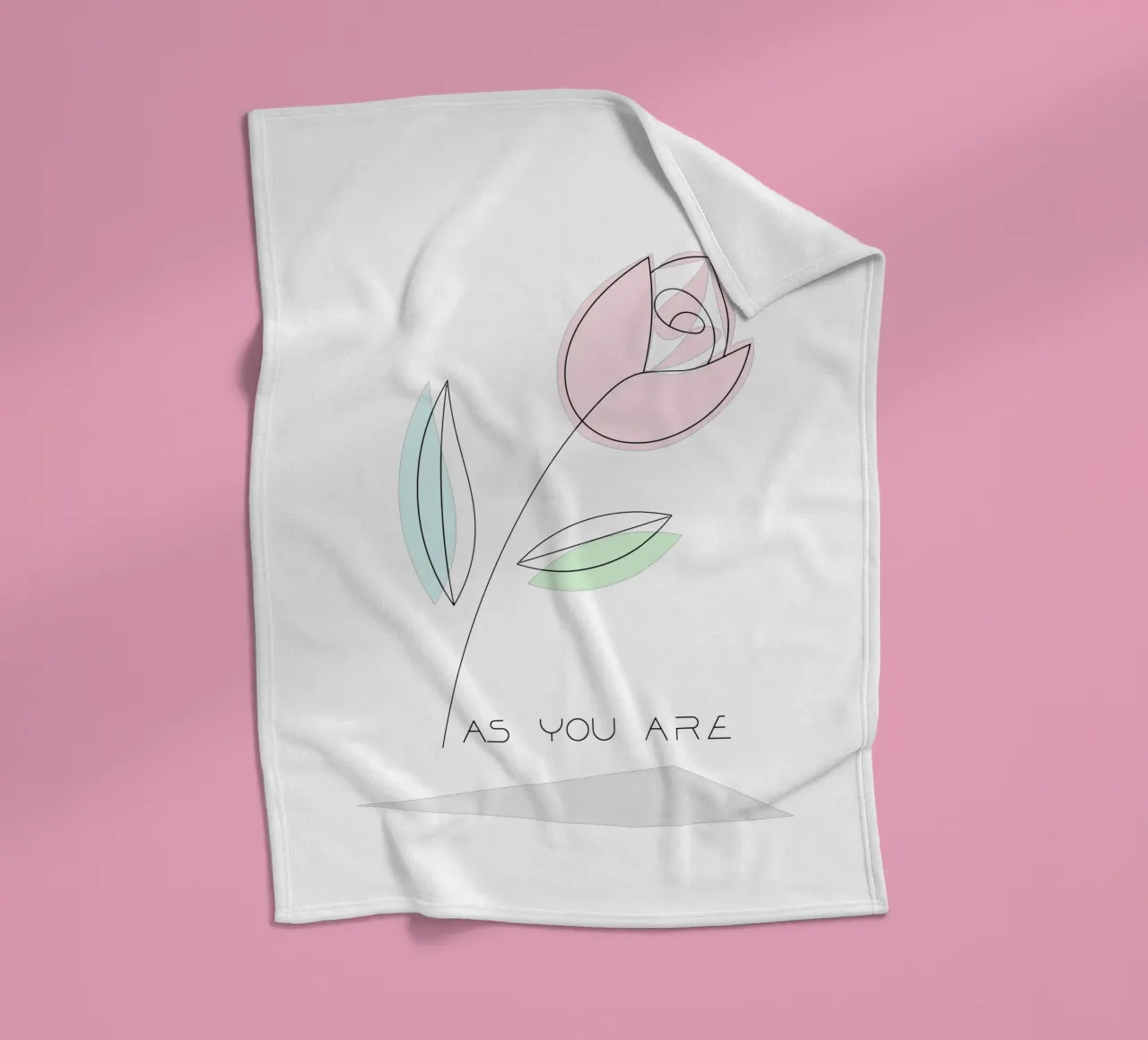 Tulip - as you are coperta in pile da natural neutral