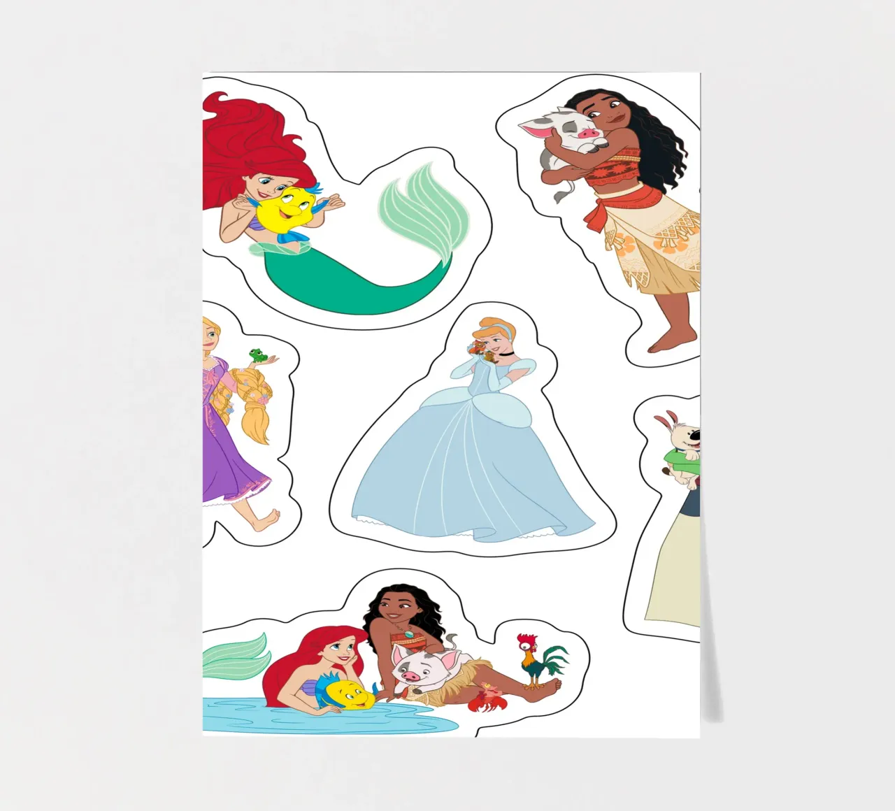 Disney Prinzessinnen sticker sheet by DISNEY PRINCESS - Sticker Shop