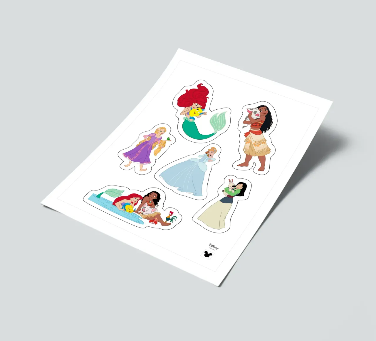 Disney Prinzessinnen sticker sheet by DISNEY PRINCESS - Sticker Shop