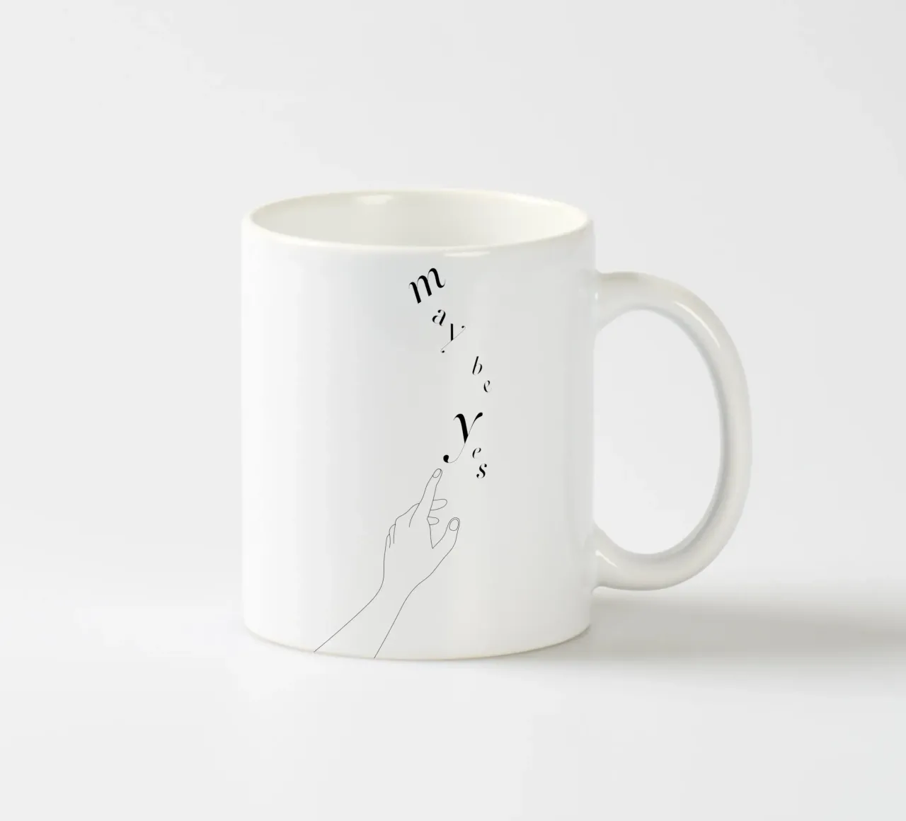 may be yes tazza in ceramica da natural neutral