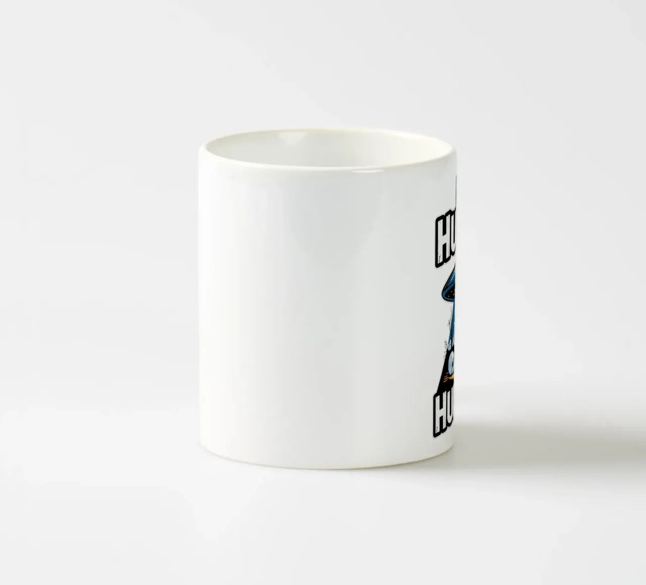 I see humans but no humanity ceramic mug by edsonramosart