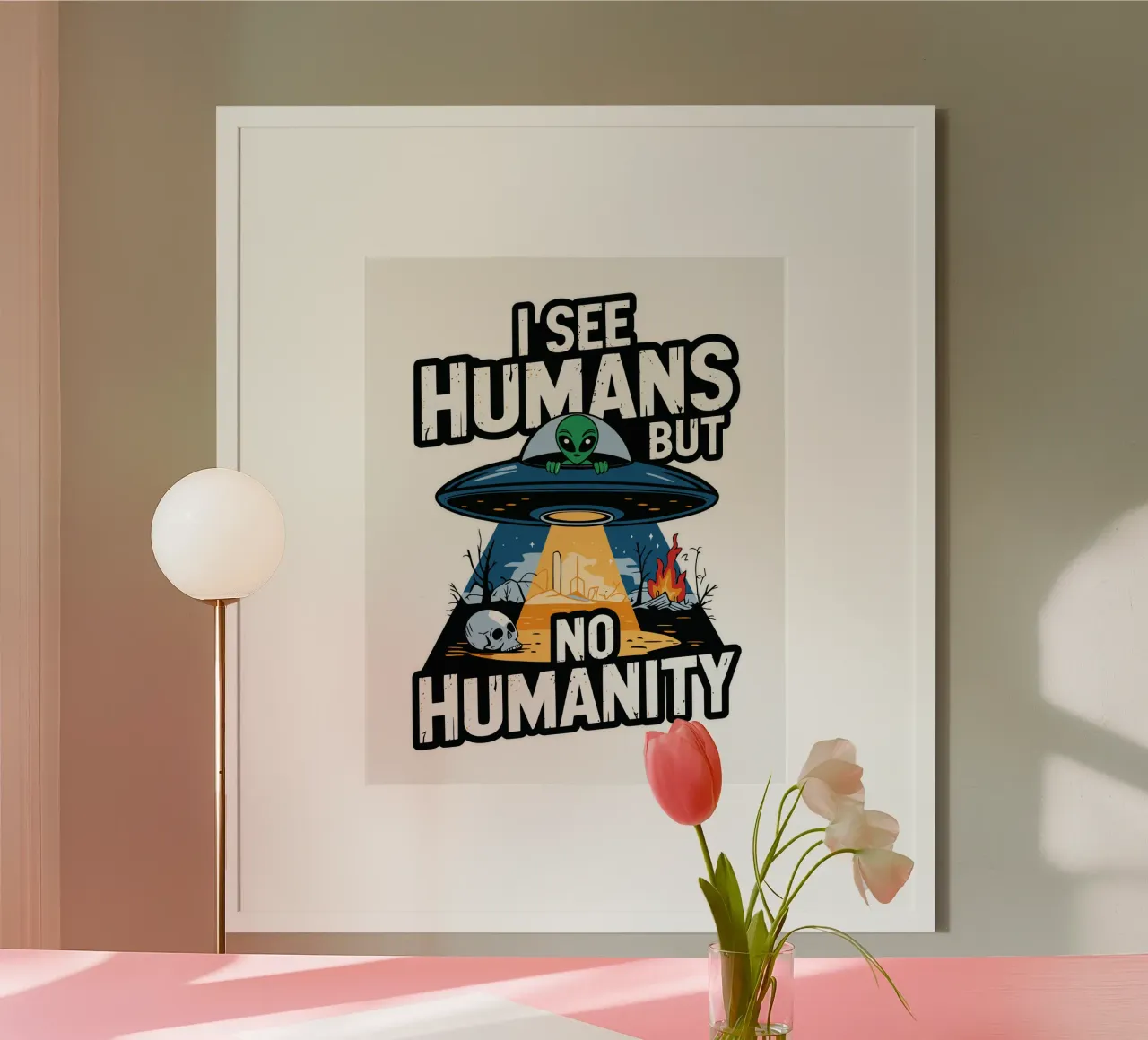 I see humans but no humanity carta hahnemühle da edsonramosart