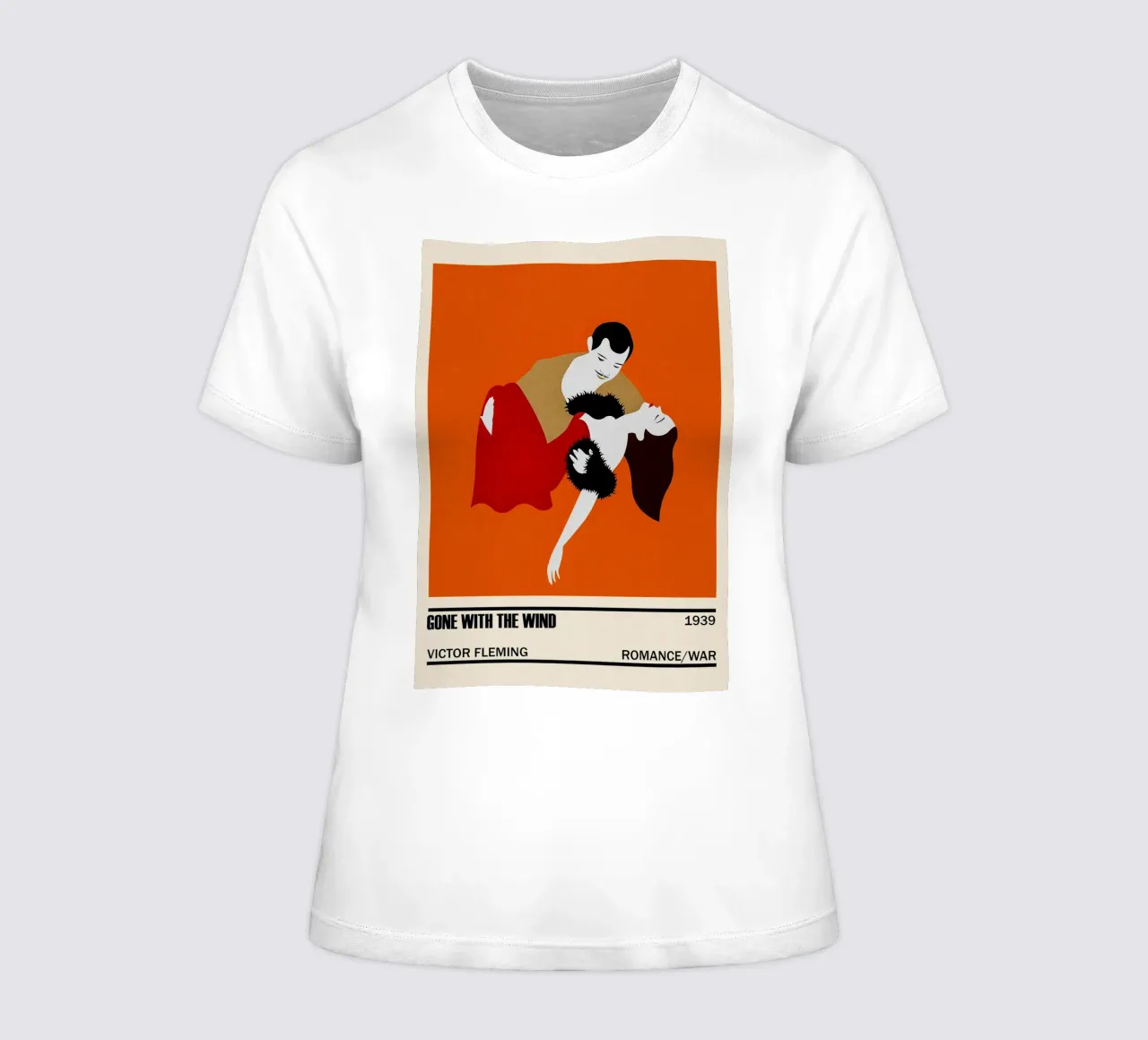 Gone With the Wind t-shirt ajusté pour femmes de TheArtstudio