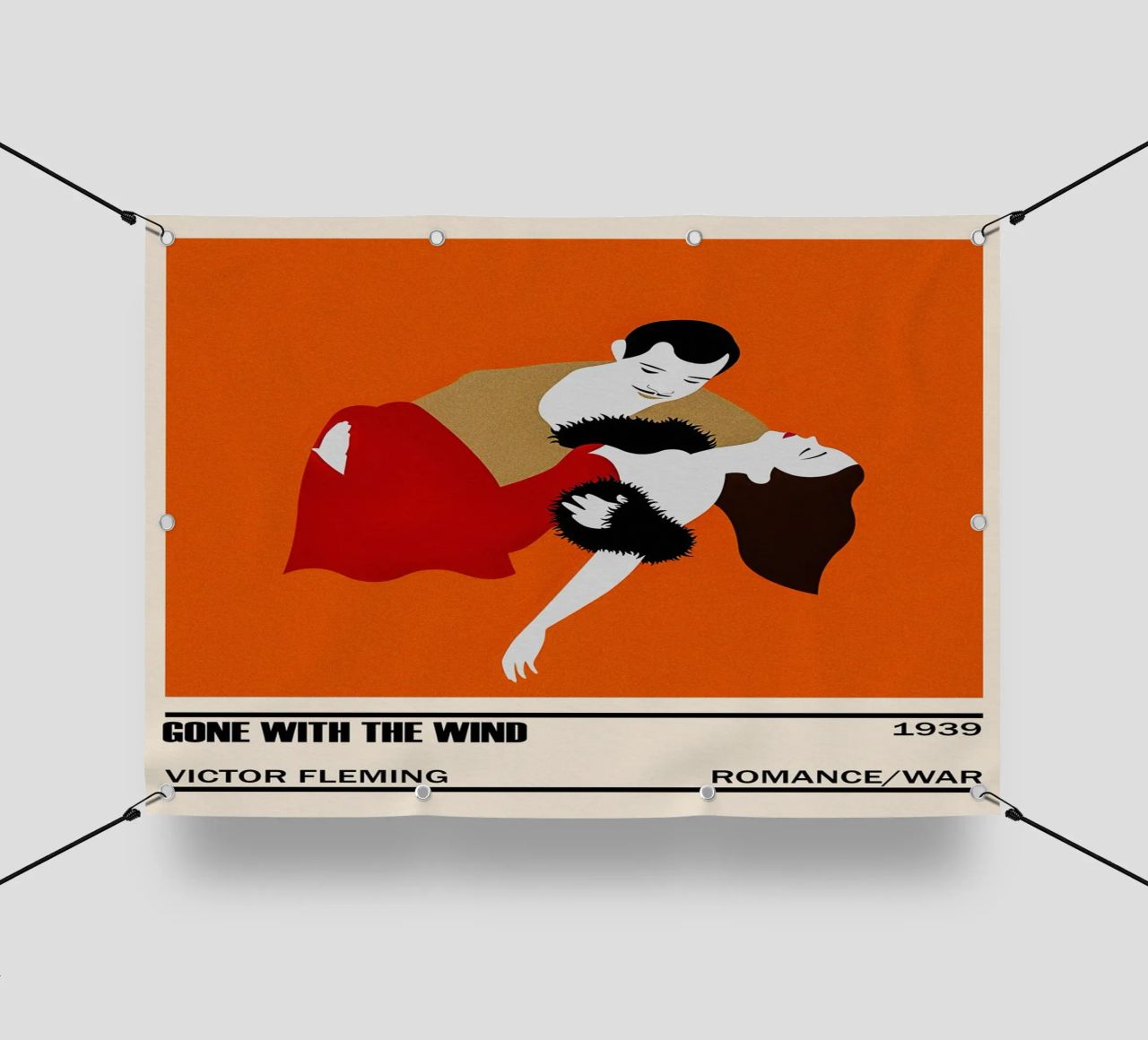 Gone With the Wind telo in pvc da TheArtstudio